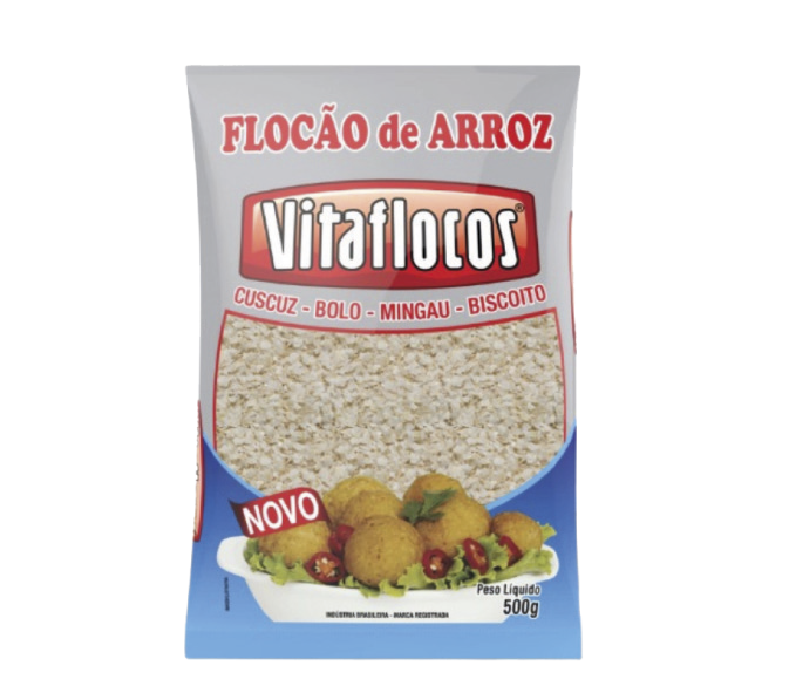 Farinha de arroz flocão Vitaflocos 500g